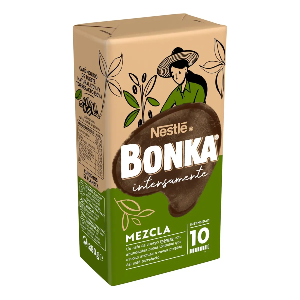 Ground coffee blend 70/30 Bonka