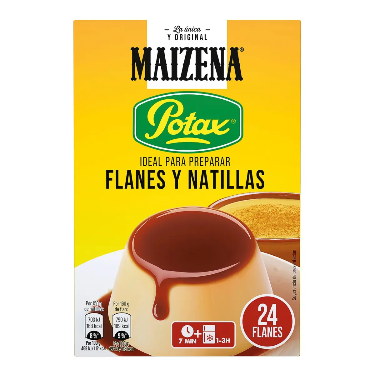 Vanille-Flan, 6 Beutel Potax