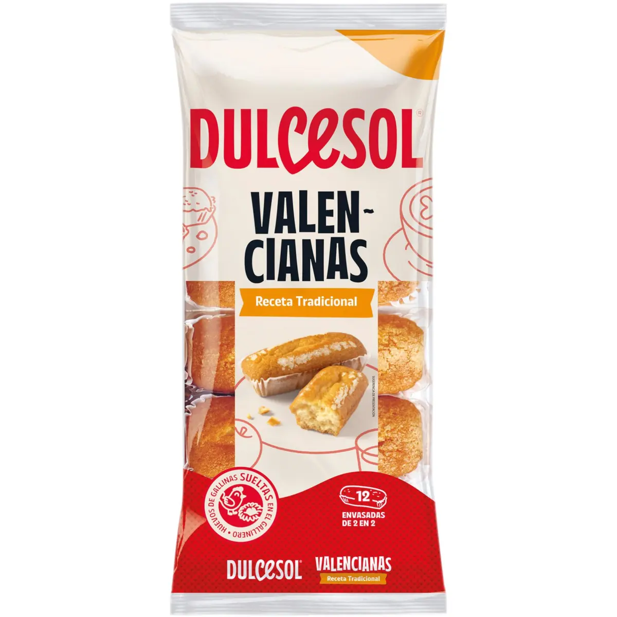 Valencianische Küchlein, 12 Stück Dulcesol
