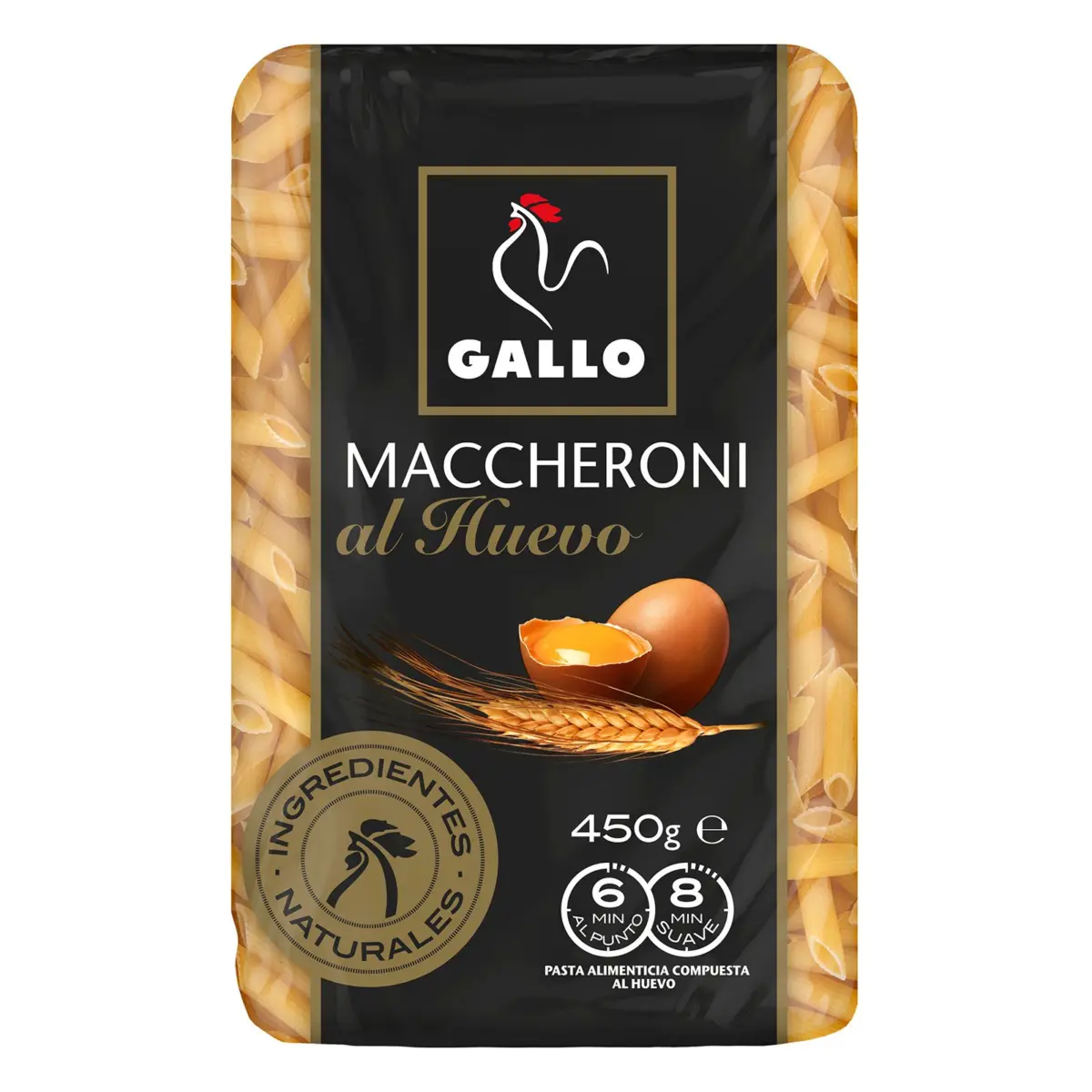 Maccheroni amb ou Gallo