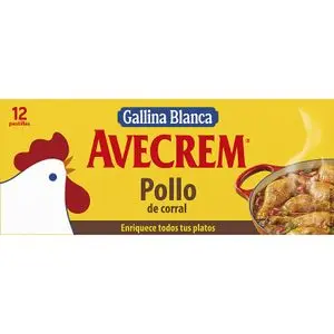 Caldo de Pollo Deshidratado 12 Pastillas Avecrem