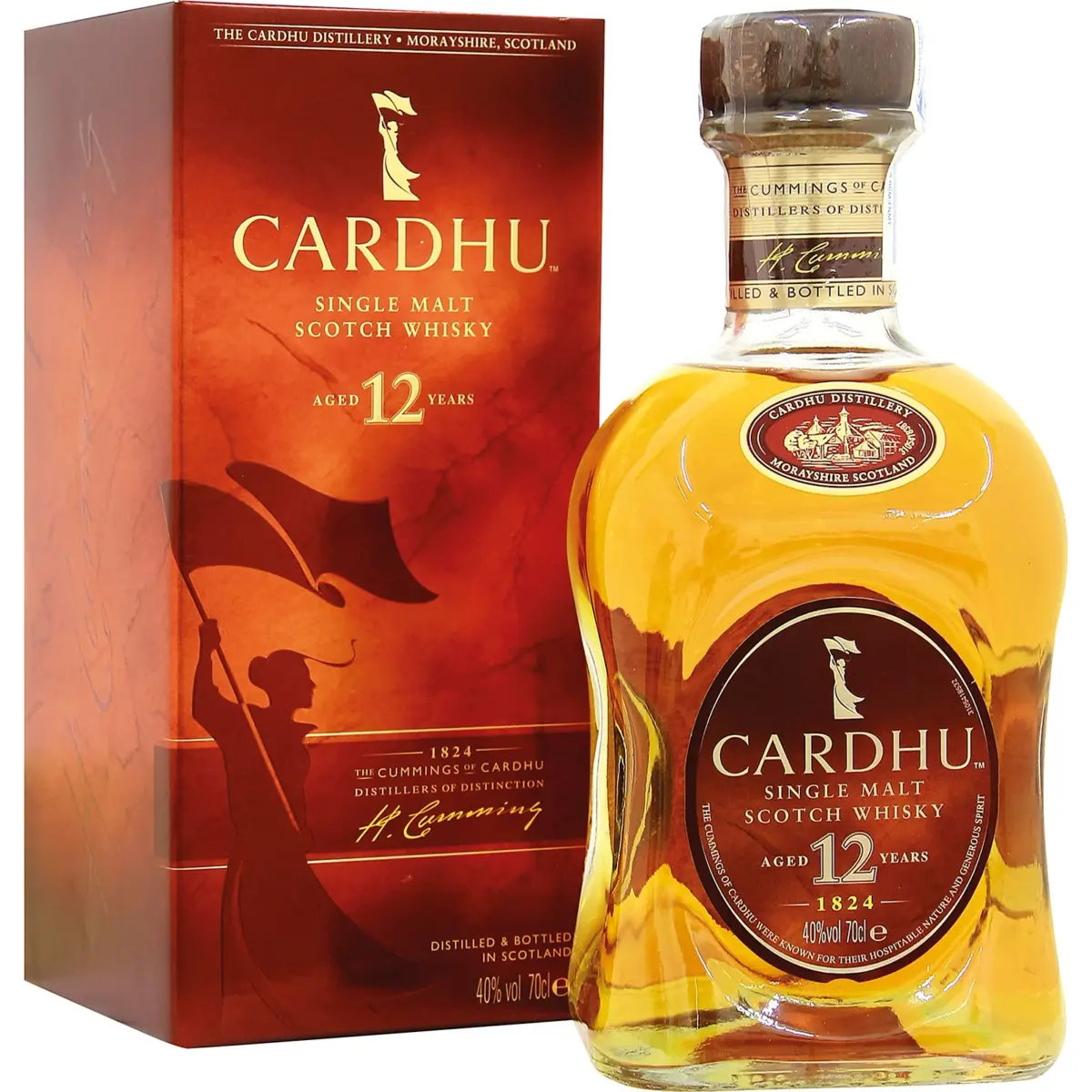Single Malt Whisky Cardhu 12 Jahre