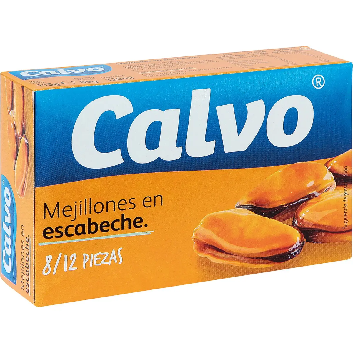 Moules de Galice en escabèche, 8/12 pièces Calvo