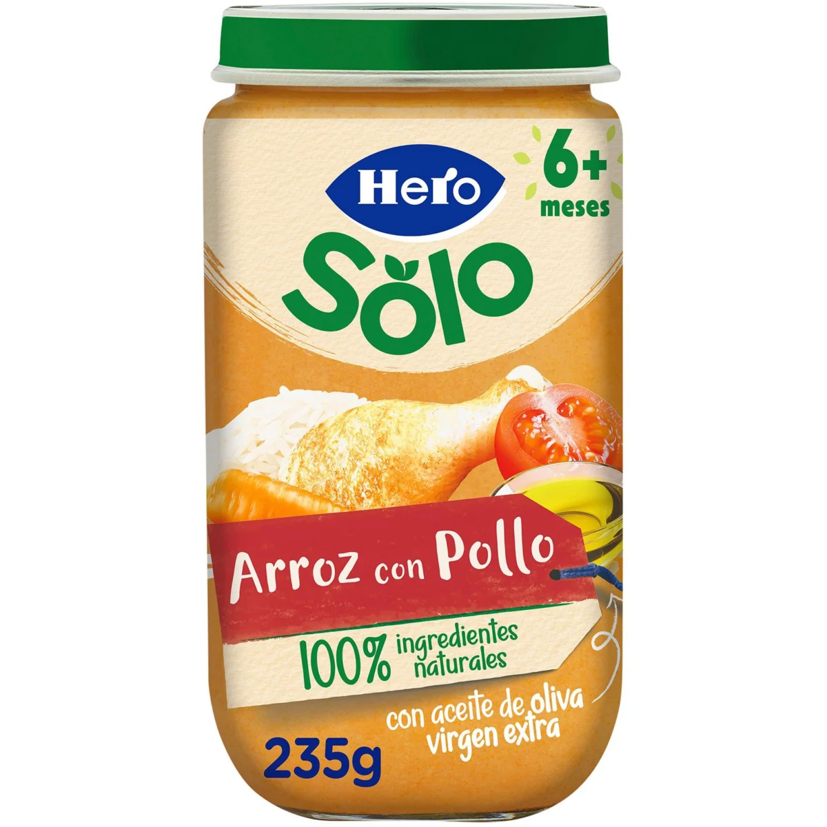 Tarrito Arroz con Pollo Hero