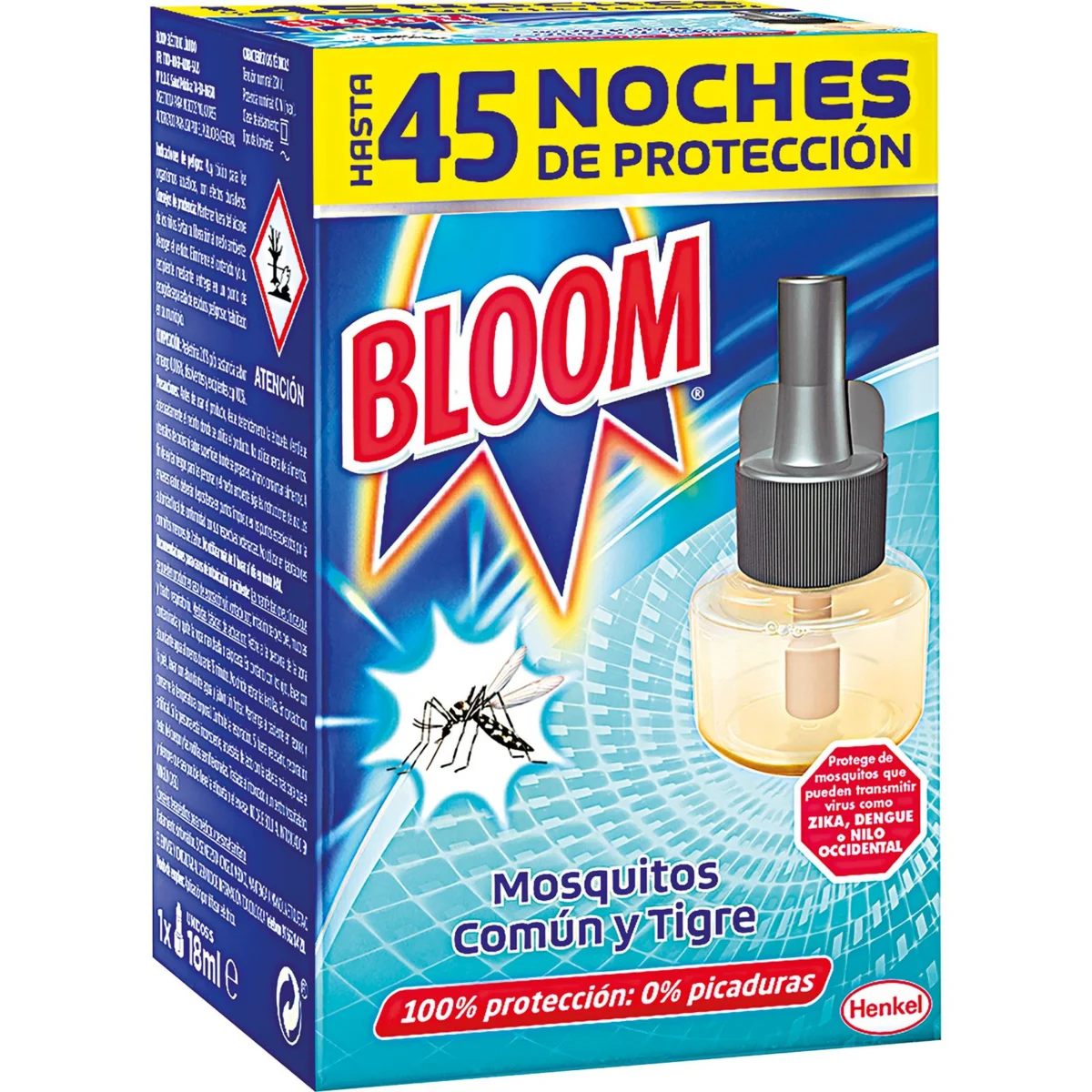Recambio Insecticida Líquido 45 Noches Bloom