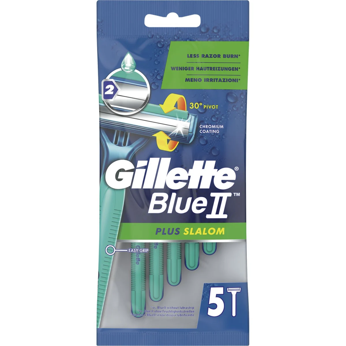 Slalom Plus disposable pivoting razor Gillette