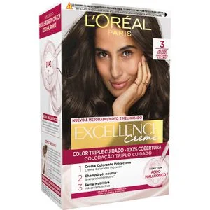 Hair dye Nº3 Dark brown Excellence