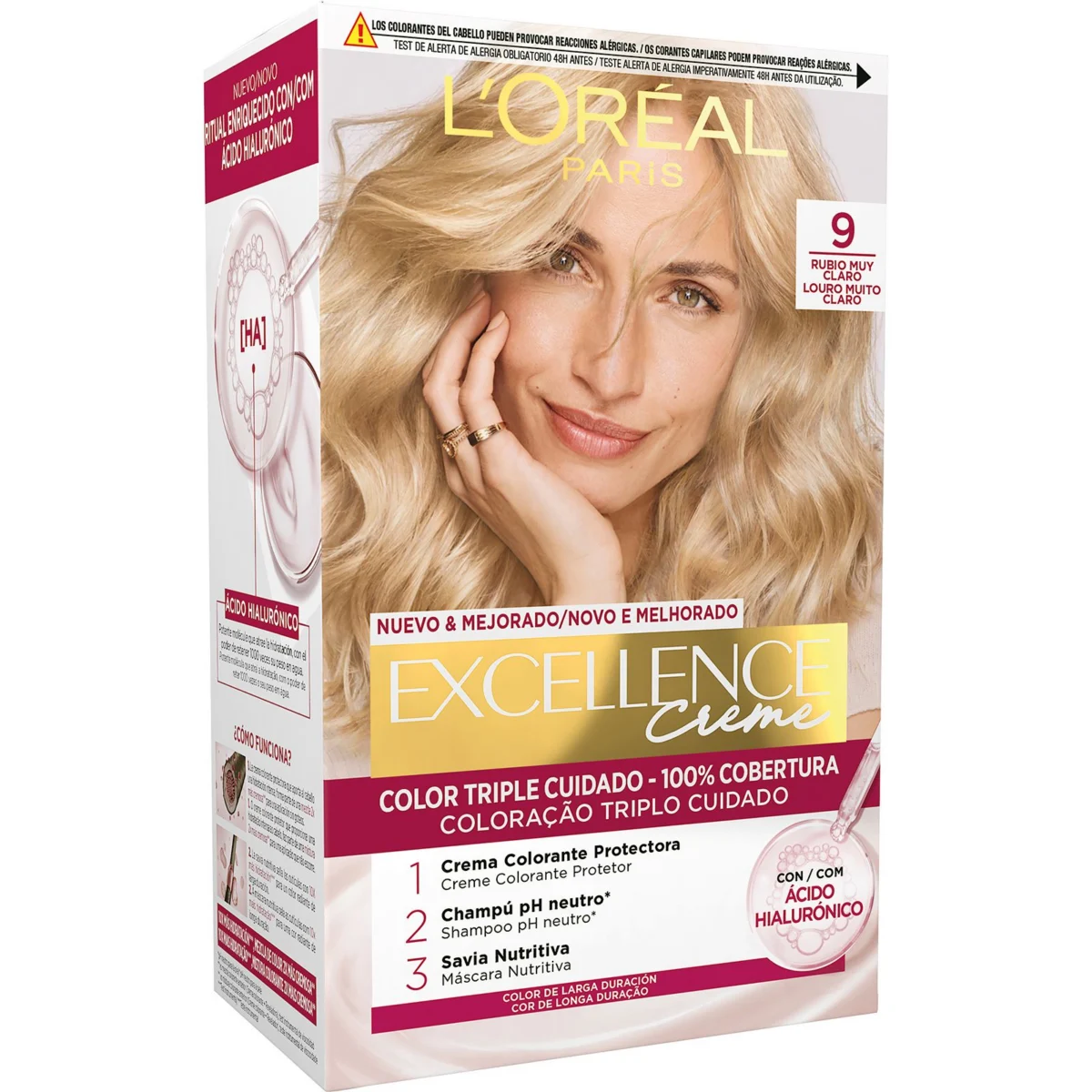 Haarfarbe Nº9 Sehr Hellblond Excellence
