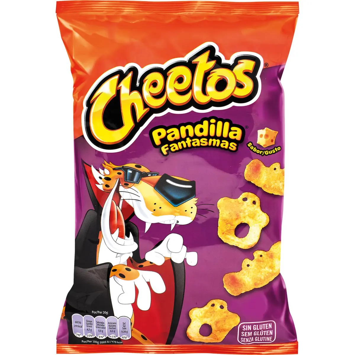 Frittierter Snack Pandilla mit Käsegeschmack Cheetos