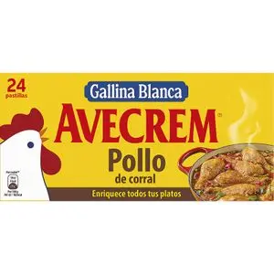 Dehydrated chicken stock, 24 cubes Avecrem