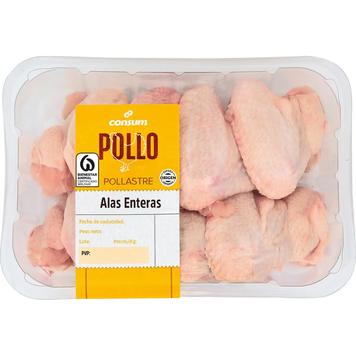 Ales de pollastre Consum