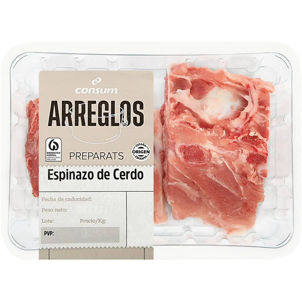 Échine de porc Consum