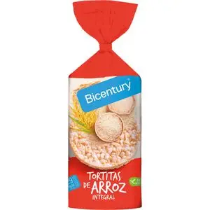 Tortitas de Arroz Integral Paquete Bicentury