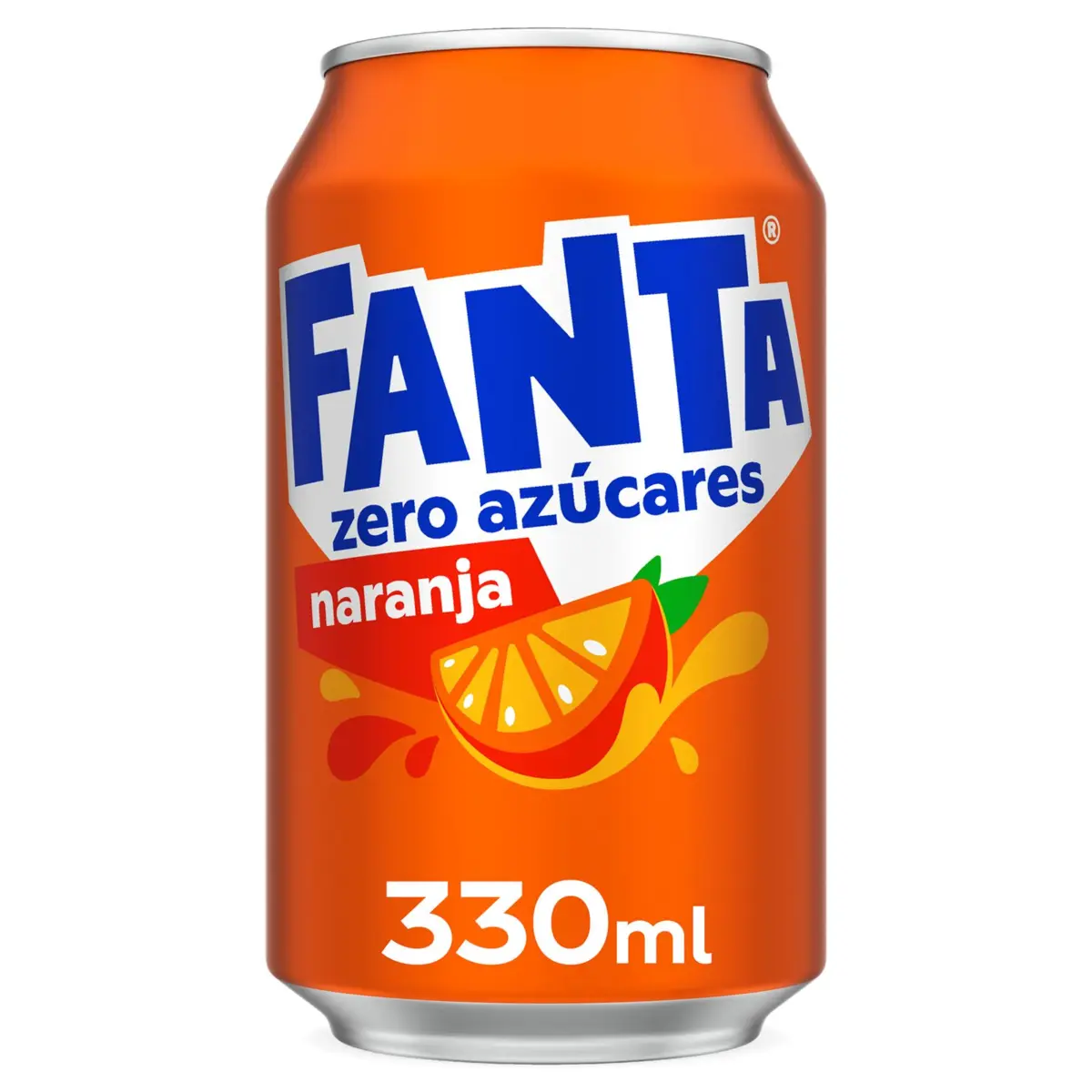 Refresco Naranja Zero Lata Fanta