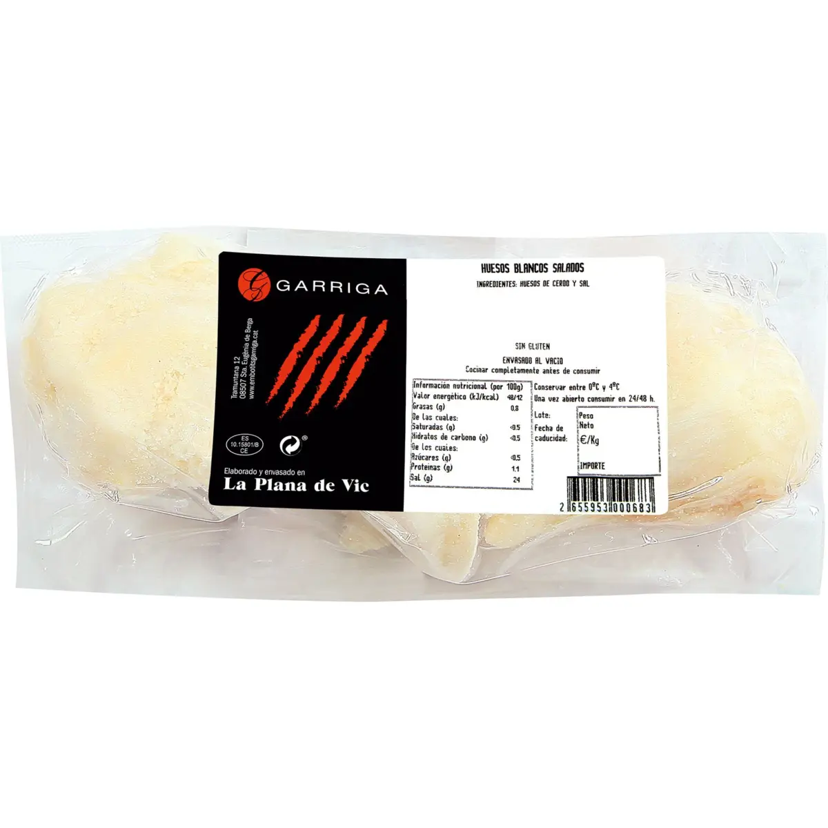 Os blancs salés Iberian Meat