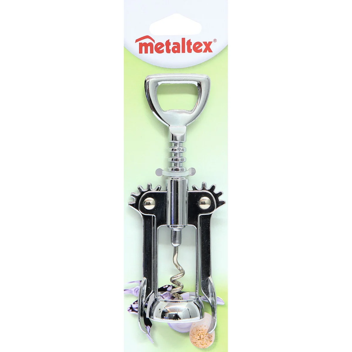 Tire-bouchon à deux bras Metaltex