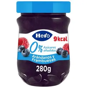 Confitura Diet Arándano y Frambuesa Hero