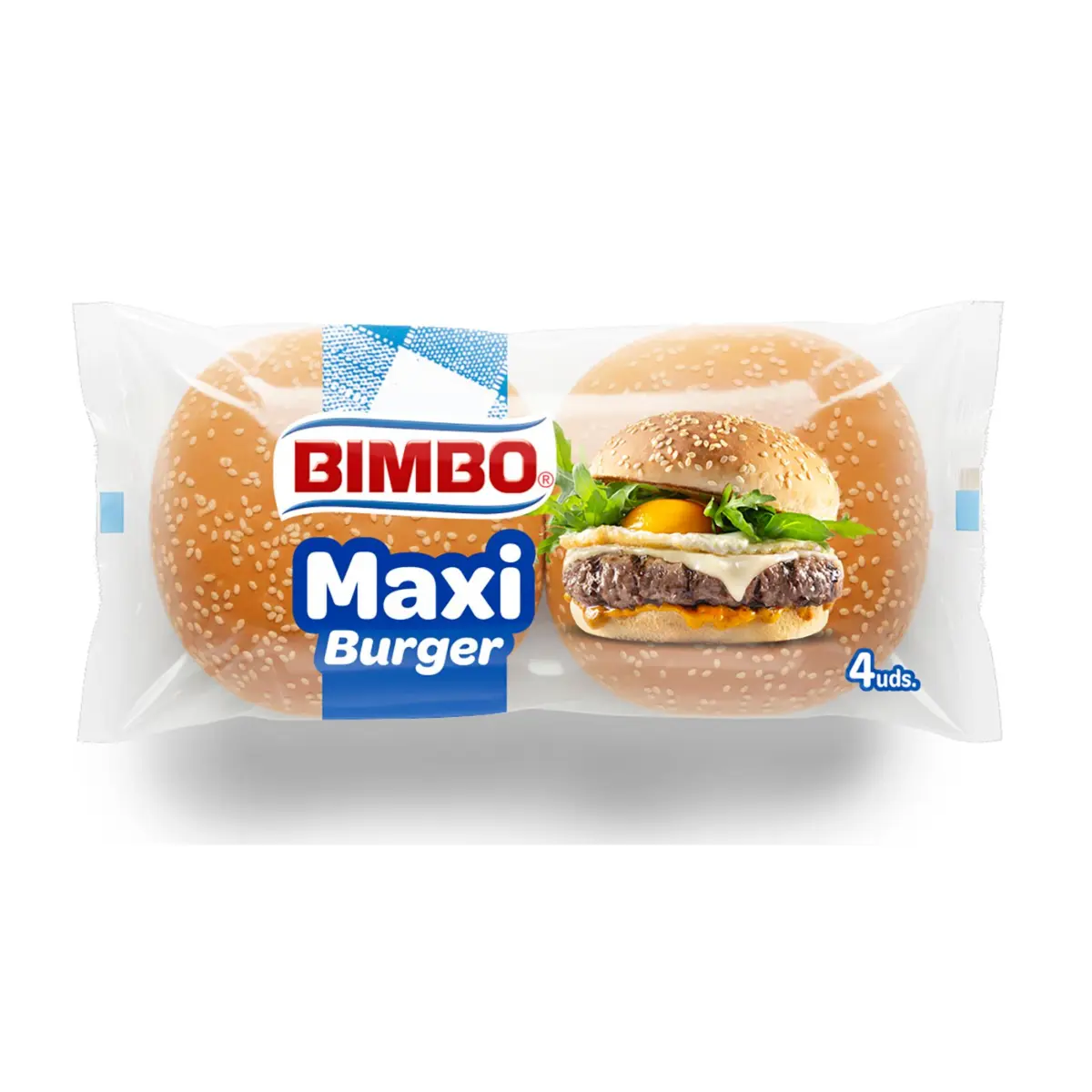 Pains maxi burger 4 unités Bimbo