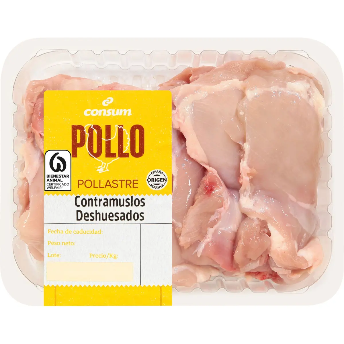 Boneless chicken thighs Consum