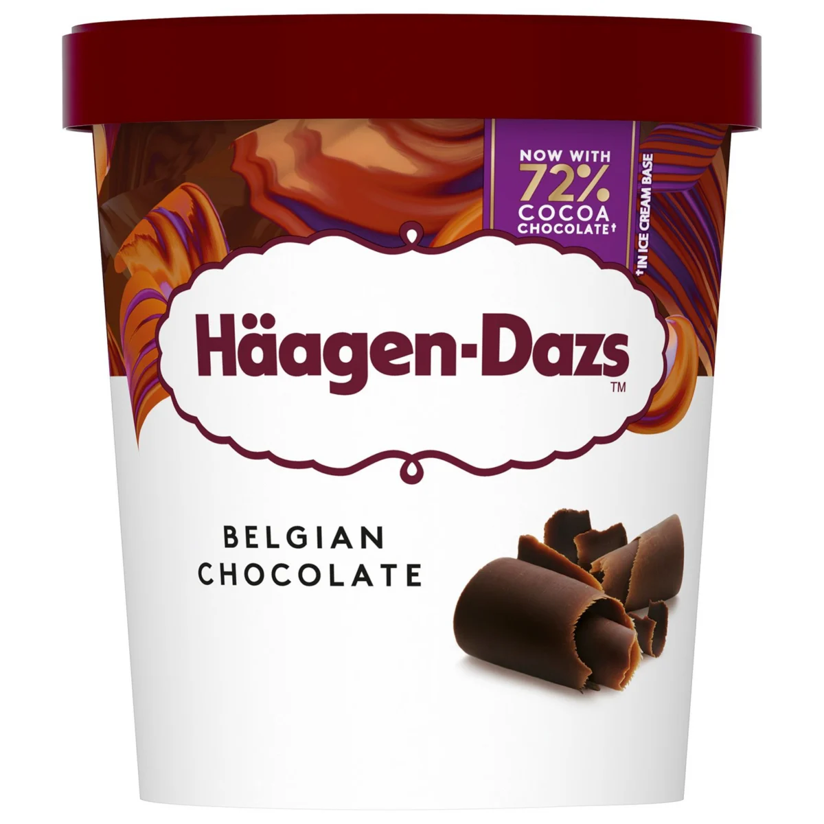 Tarrina Chocolate Belga 460 Ml. Haagen Dazs