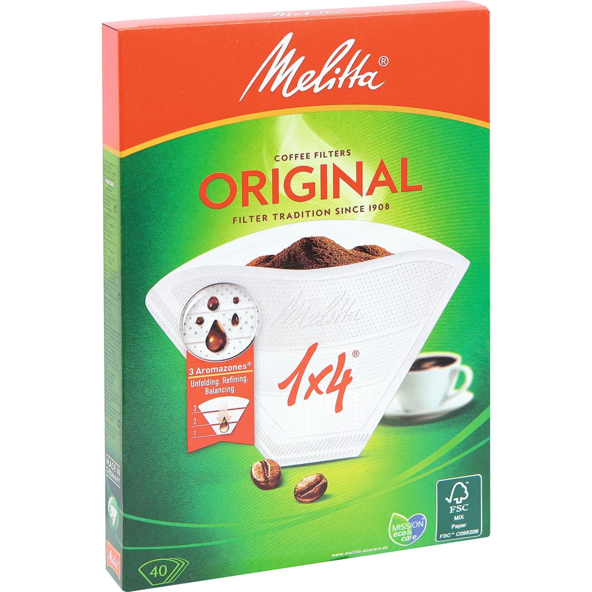 Coffee filters 1x4 Melitta