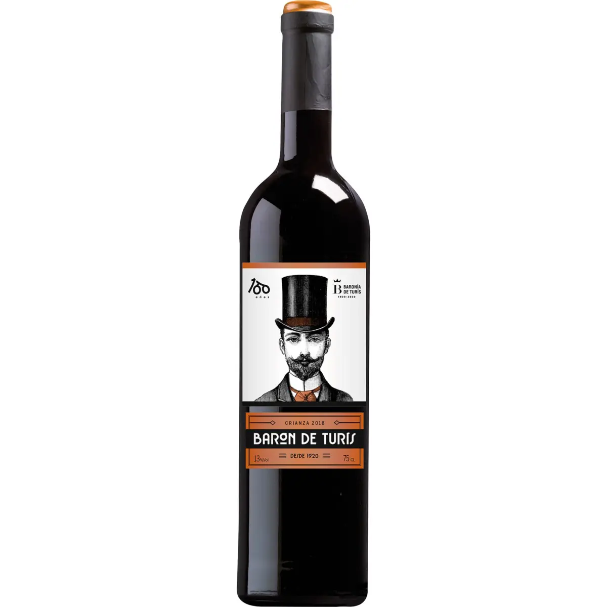 Vin rouge Crianza D.O. Valencia Baron Turis