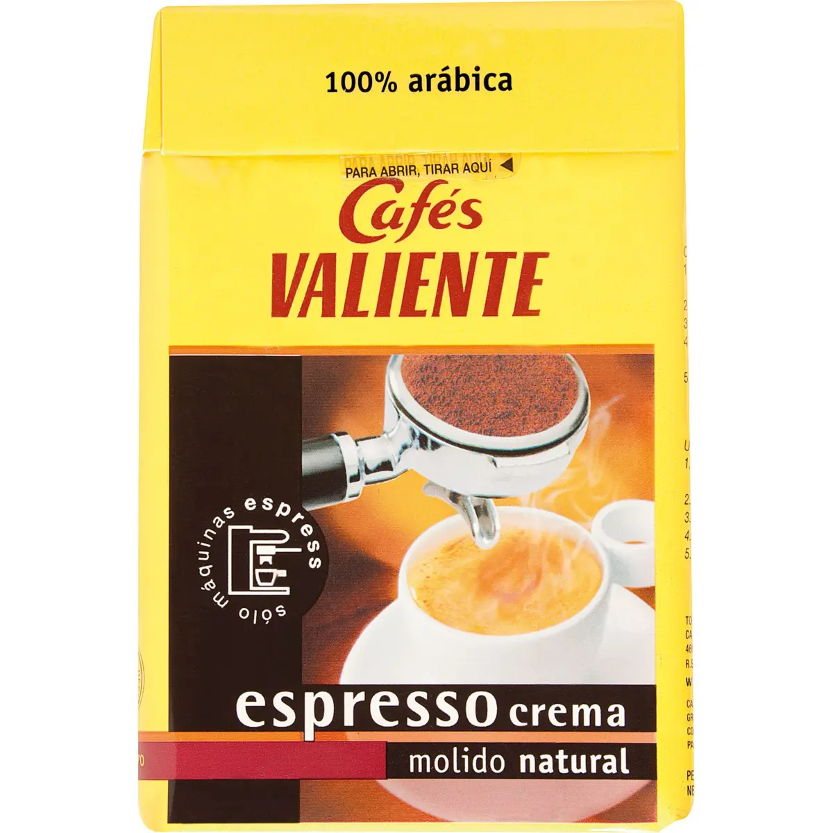 Мелена кава Espresso Valiente