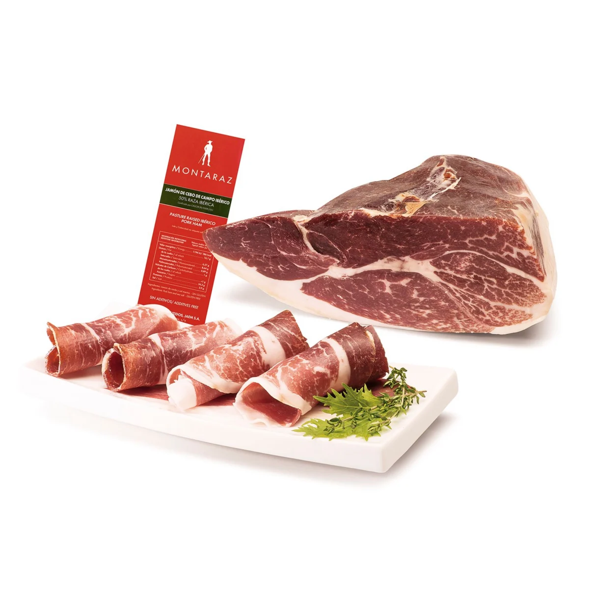 Pernil Cebo de Campo 50% Ibérico 24 mesos Montaraz
