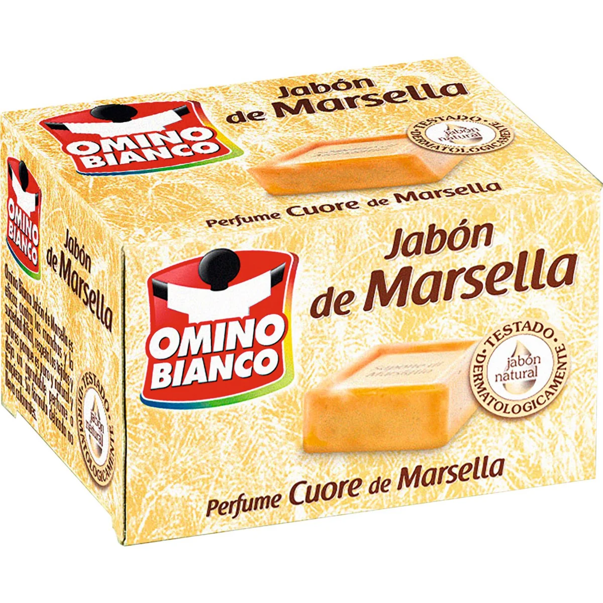 Marseiller Seife, Stück Omino Bianco