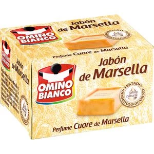 Jabón de Marsella Pastilla Omino Bianco