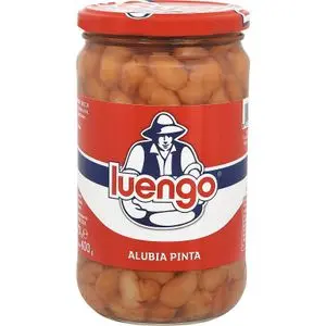 Alubia Pinta Cocida Frasco Luengo