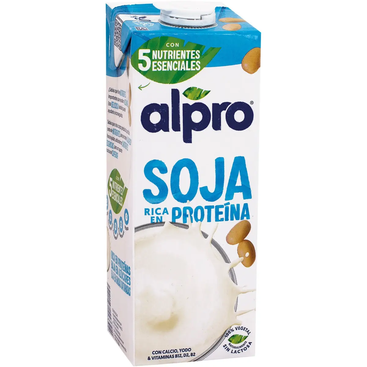 Beguda de soja en bric Alpro