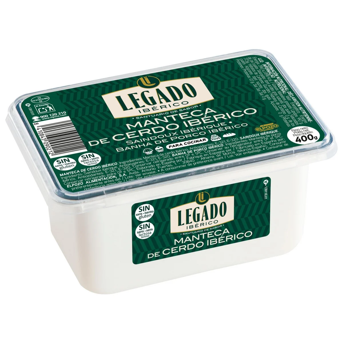 Iberian pork lard Legado