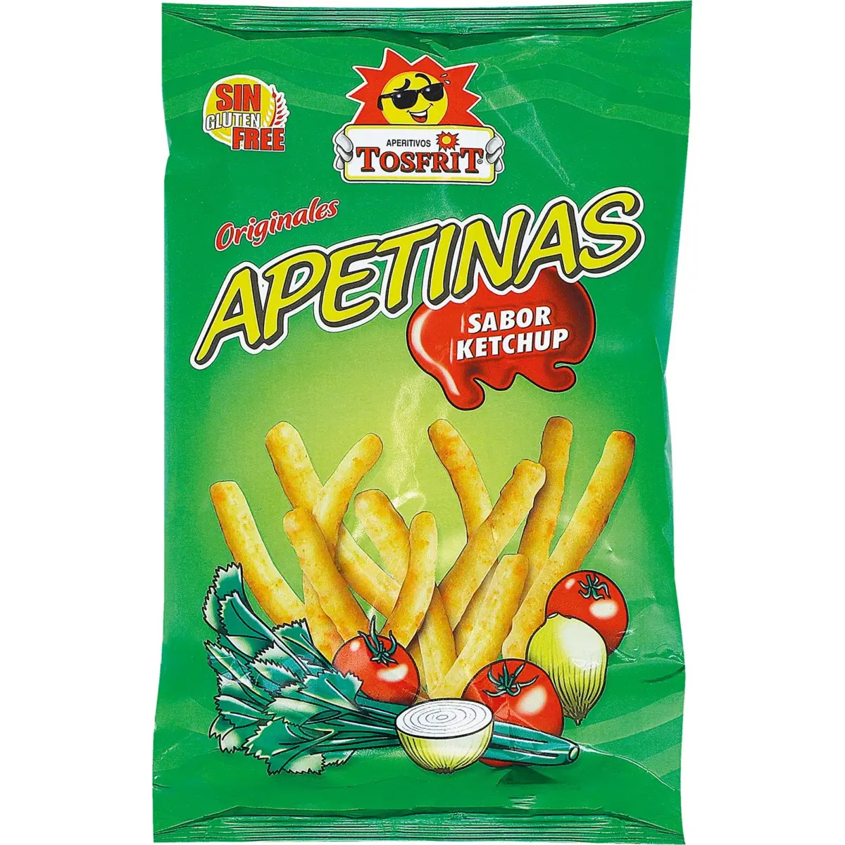 Apetinas mit Ketchupgeschmack, Beutel Tosfrit