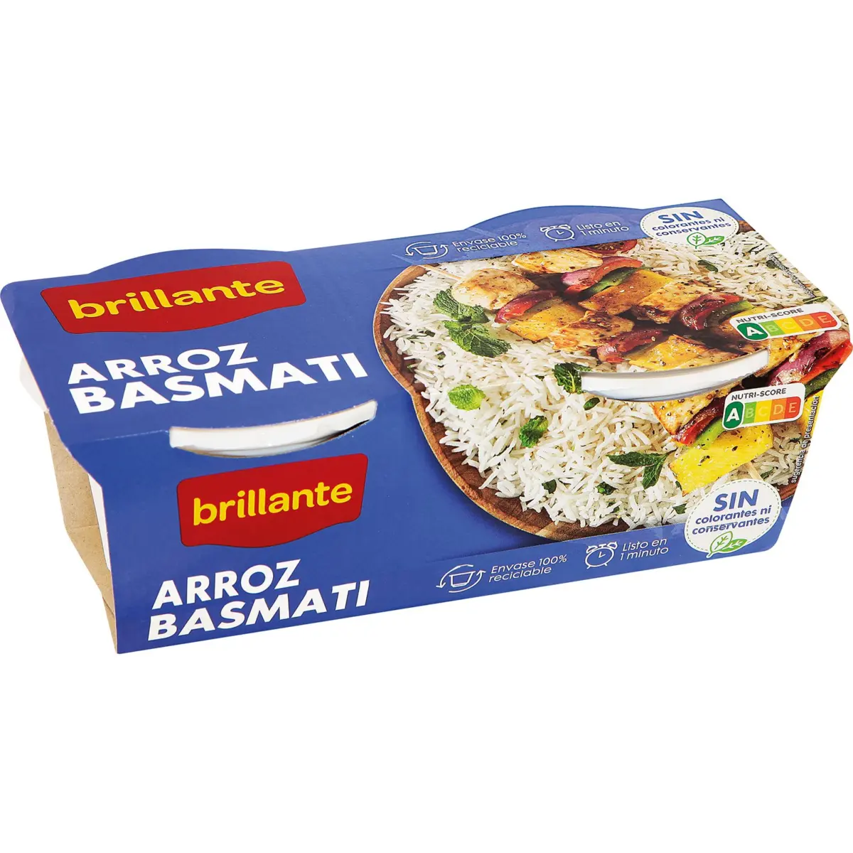 Basmati rice cup, pack of 2 Brillante