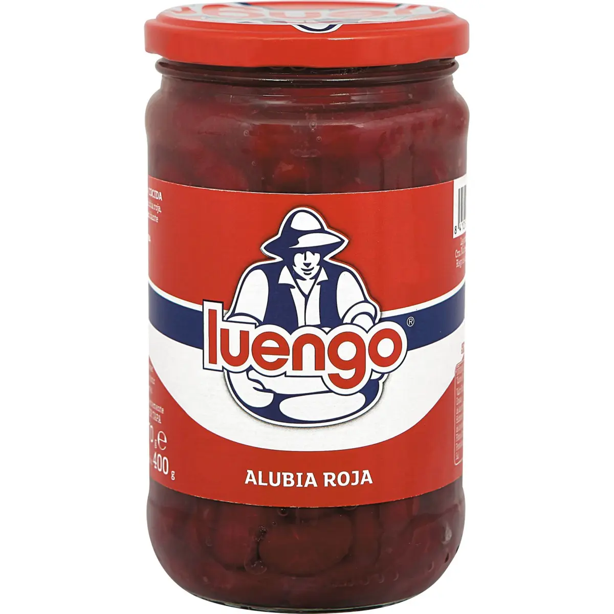 Haricots rouges cuits Luengo en bocal