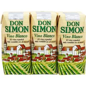 Vino Blanco de Mesa Pack de 3 Unidades Don Simon