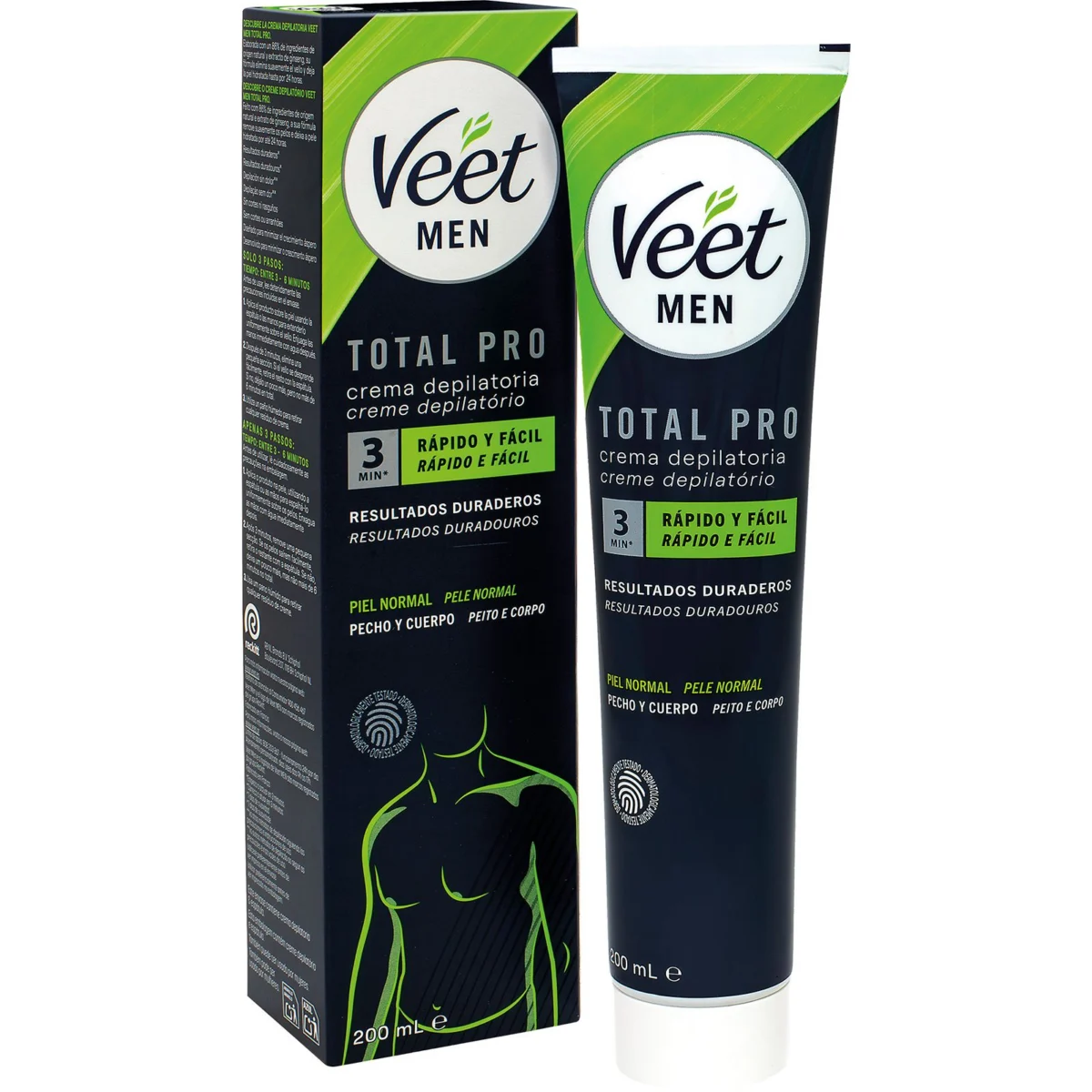 Gel depilatori per a home, pell normal Veet