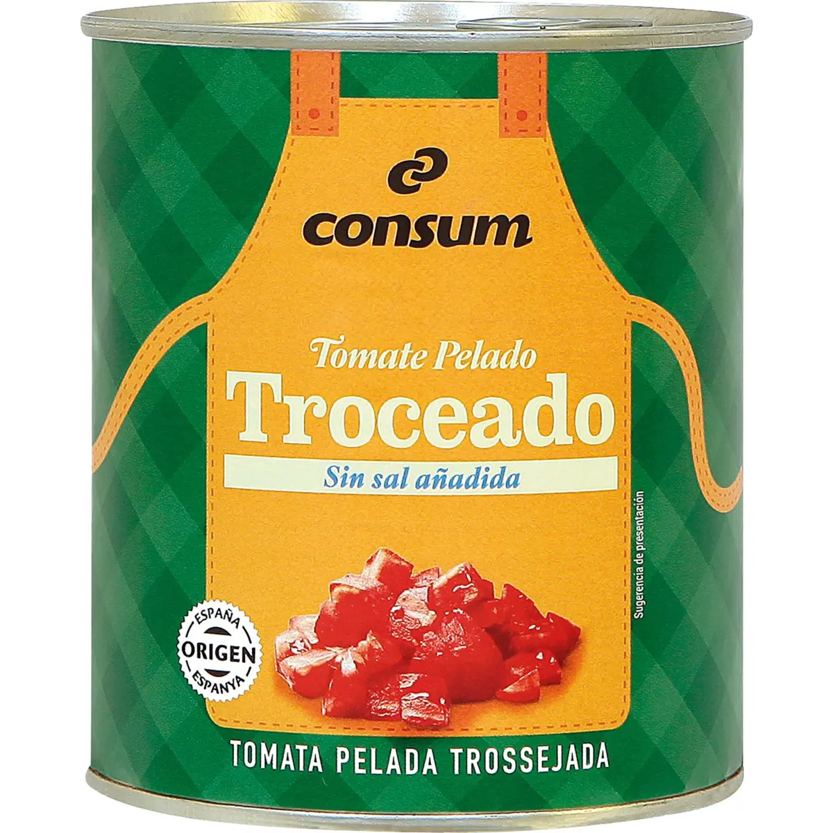 Stückige Tomaten, Dose Consum