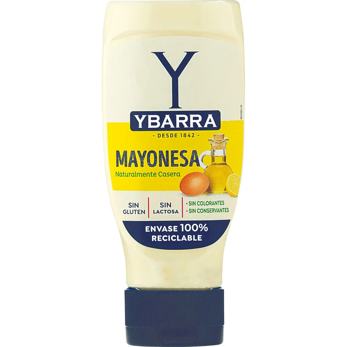 Mayonnaise in der Squeeze-Flasche Ybarra
