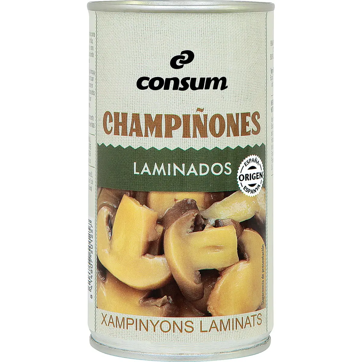 Sliced Mushrooms in a Can Consum