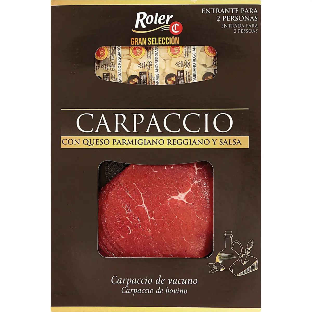 Carpaccio mariné Roler