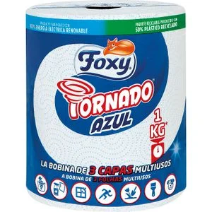 Rollo Multiusos Tornado Azul Foxy
