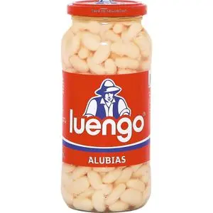 Alubia Blanca Cocida Frasco Luengo