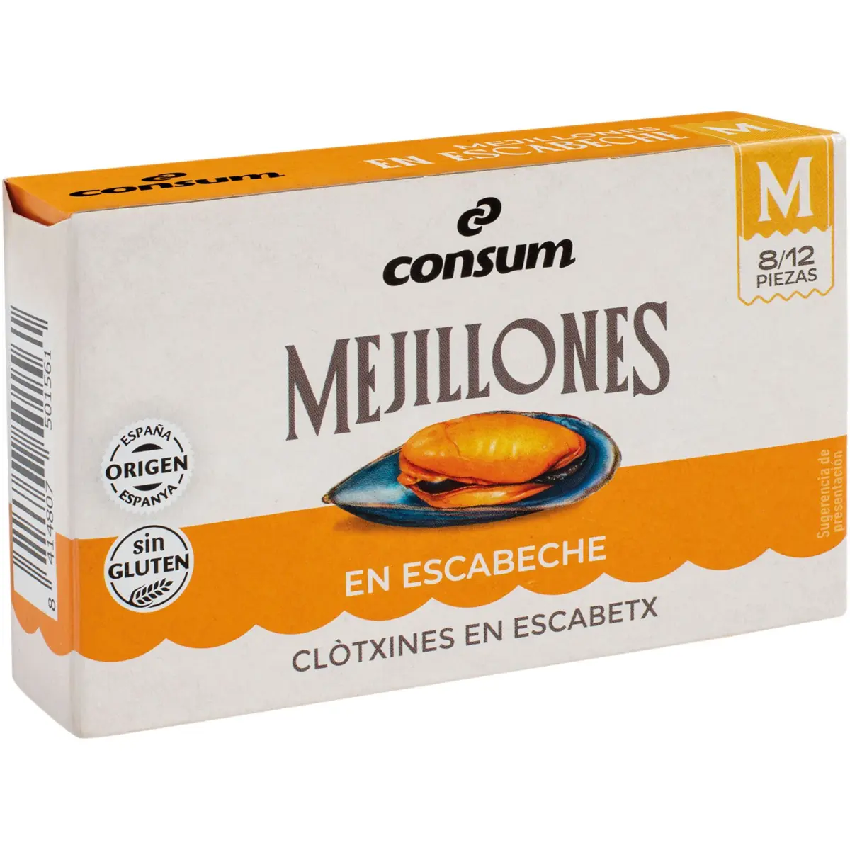 Moules de Galice en escabèche, 8/12 pièces Consum