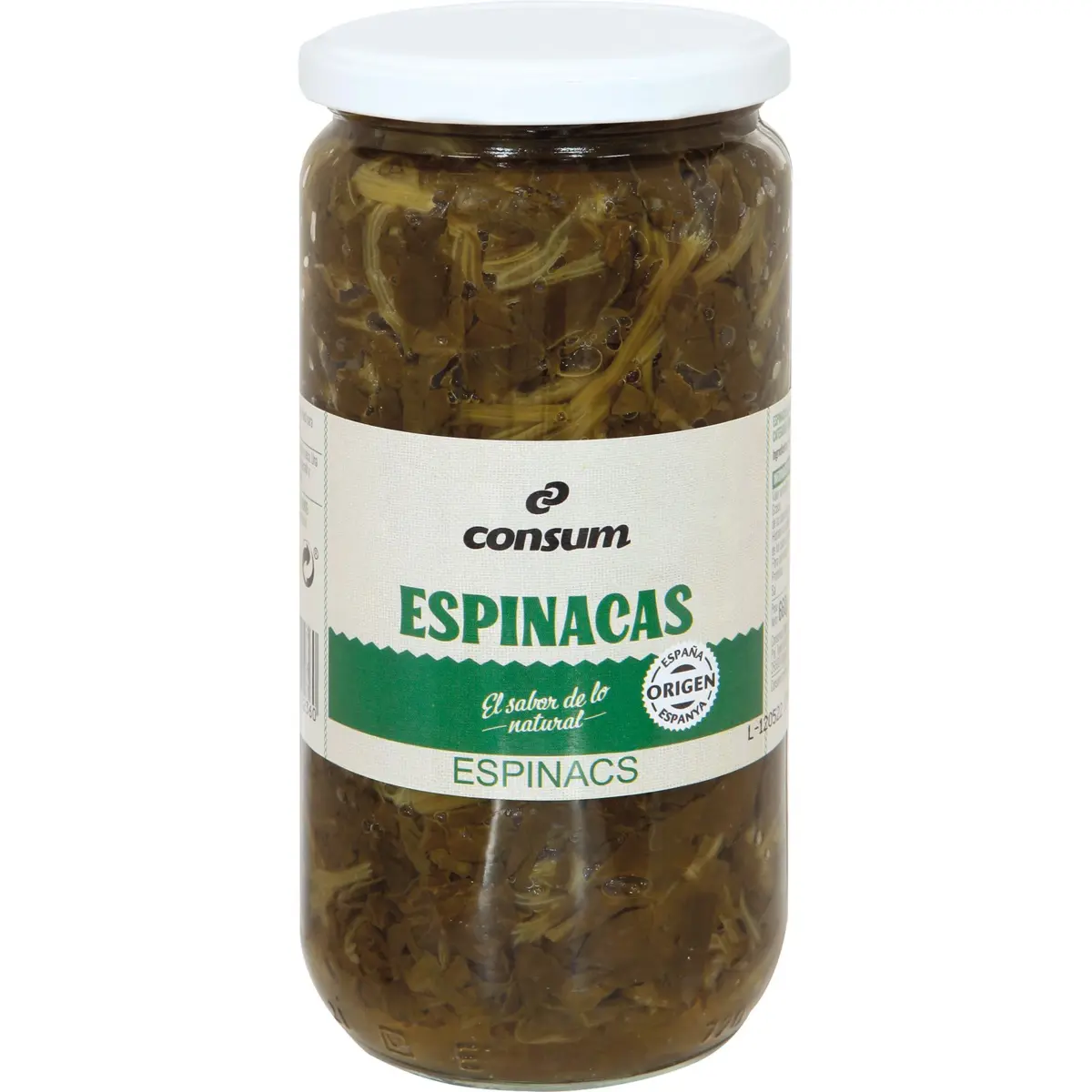 Spinat im Glas Consum