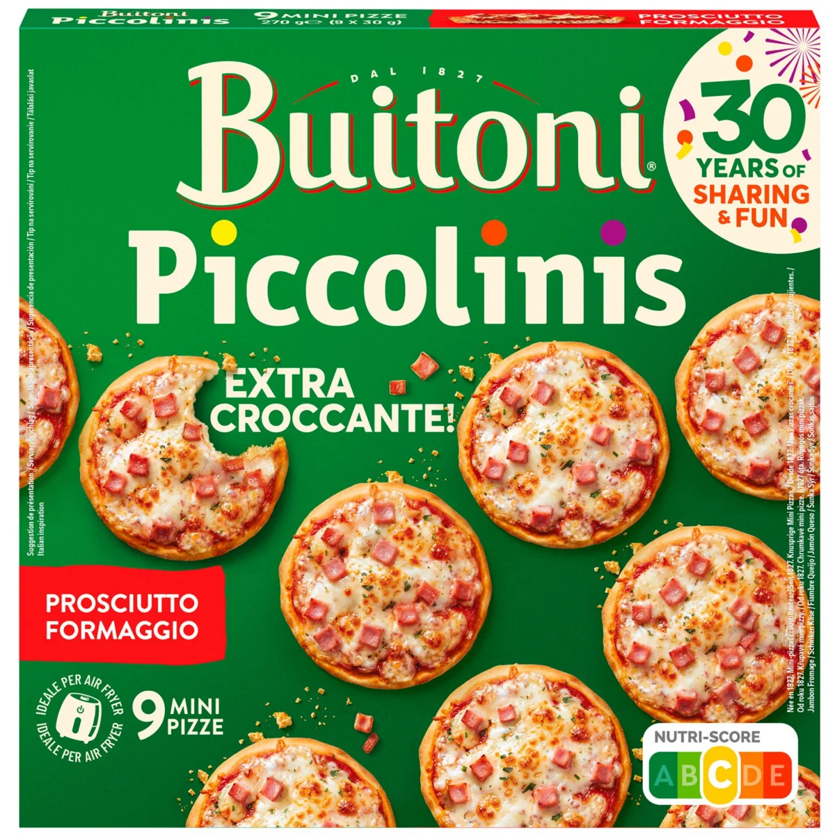 Piccolinis de Jamón y Queso Buitoni