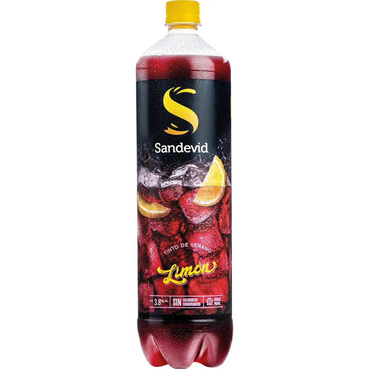 Tinto de Verano Limón Botella Pet Sandevid