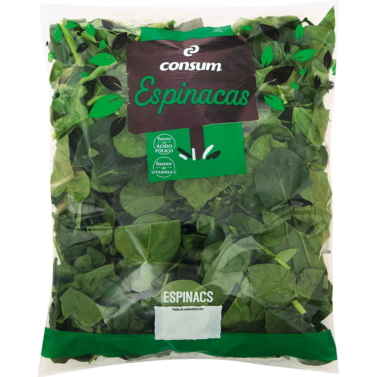 Espinacas Bolsa Consum