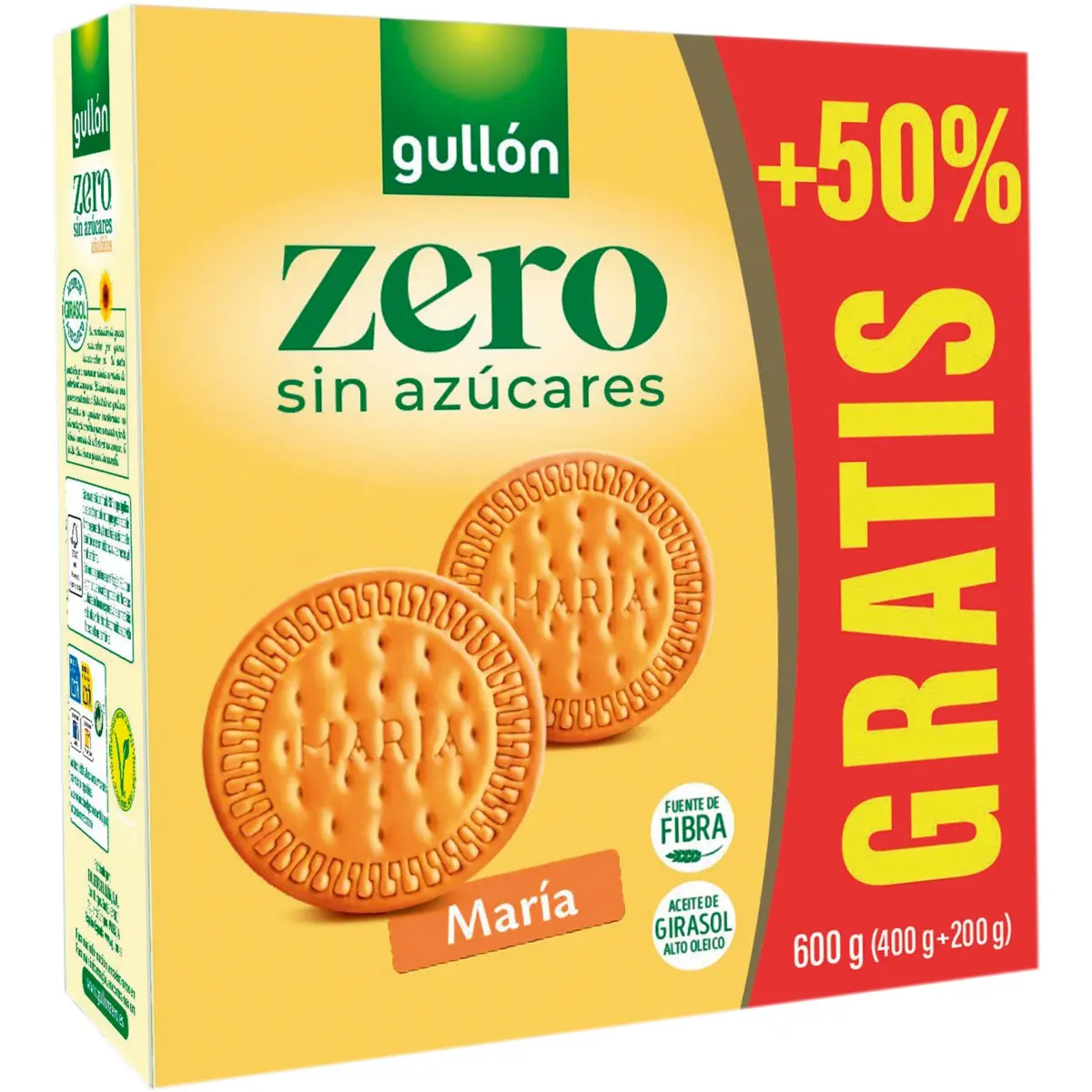 Galleta María sin Azúcares Gullon Zero